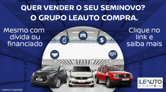 Imagem: O Grupo LEAUTO Compra o seu veículo.